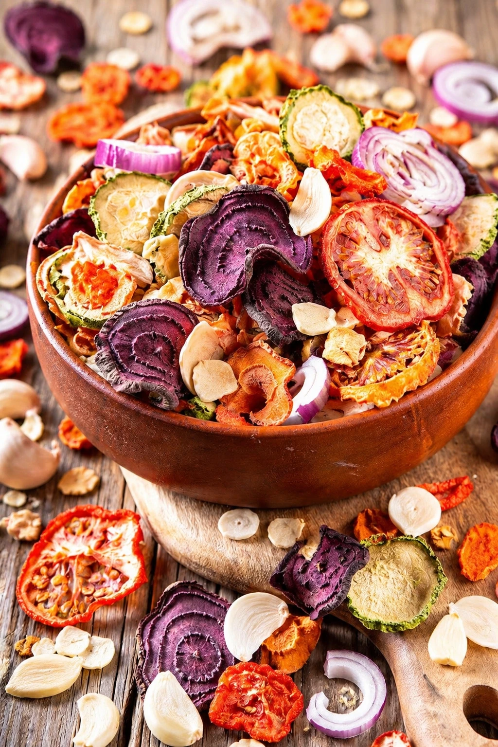 Premium dehydrated food ingredients